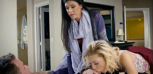  Brazzers - Moms in control -  Tight Fitting House Sitting scene starring India Summer, Kimberly Moss
